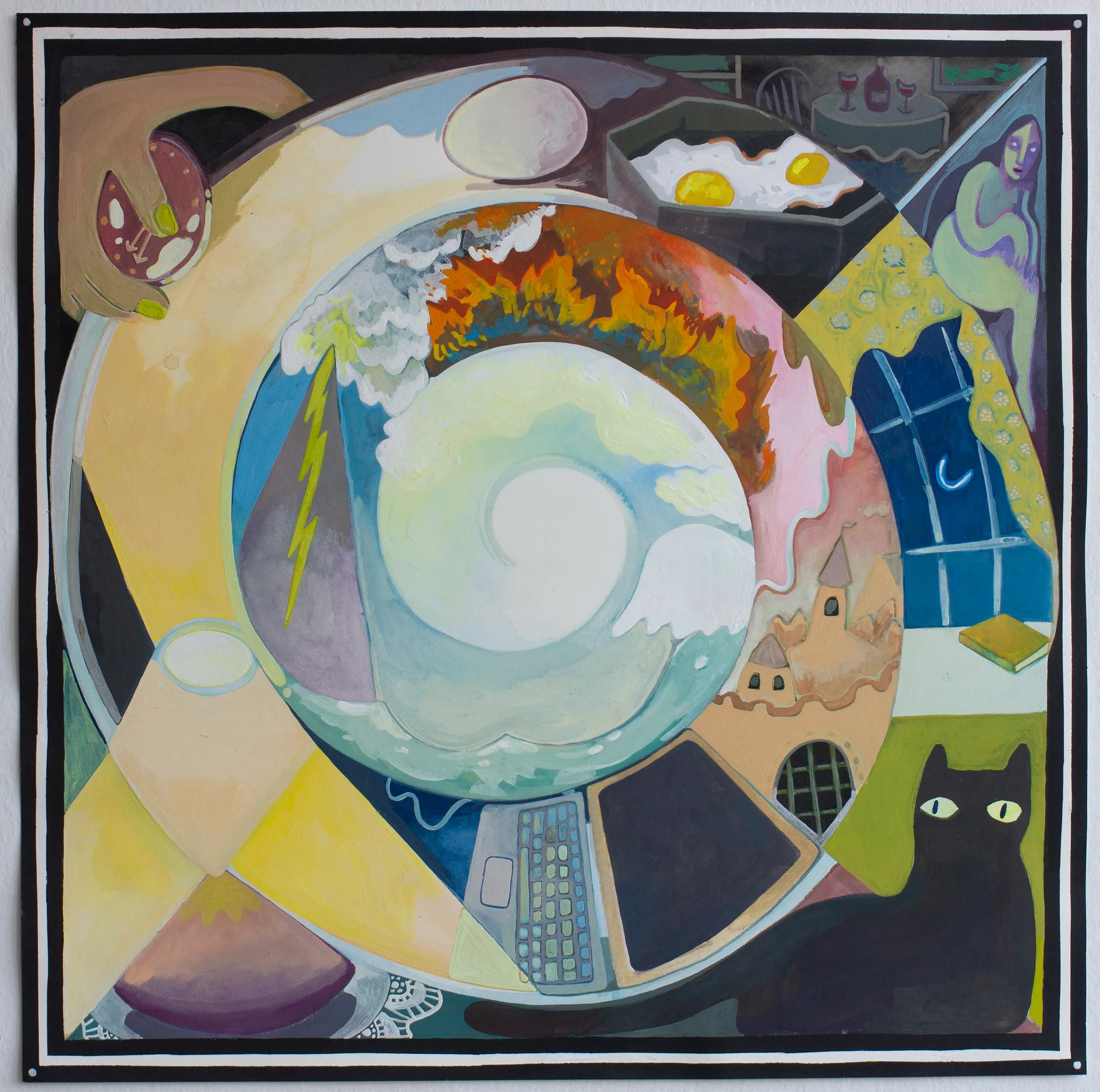 An Ecotone Between Death and Consciousness