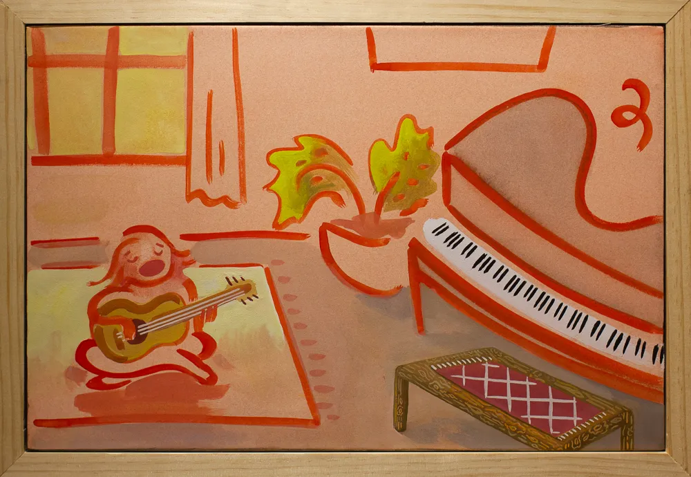 The Living Room Floor