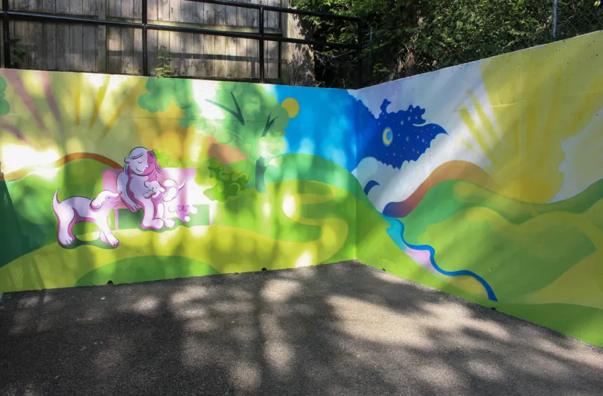 Keeping Families Together Mural preview